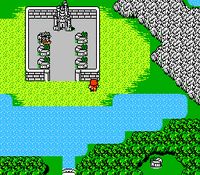 une photo d'Ã©cran de Final Fantasy 2 sur Nintendo Nes